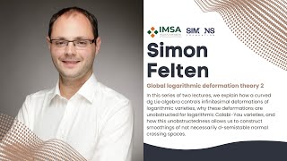 Simon Felten, Columbia University: Global logarithmic deformation theory 2