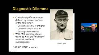 21-07. Drs Masher & Johnson "Prostate Cancer Screening and Diagnosis In the Age of MRI" 2021-07-27