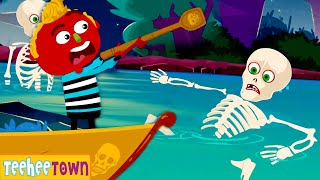 Midnight Magic Part 1 Skeleton Boat Ride Halloween Songs For Kids By Teehee Town