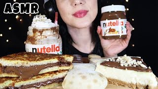 NUTELLA PARTİ (Cheesecake, İzmir Bombası, Nutella Tost, Algida Big Bold) Asmr Tü