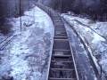 BNSF 9164 east enters and exits the nearly 8 mile long cascade tunel.