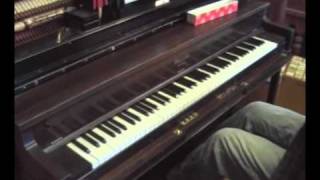 Straube Player Piano Second Hand Rose
