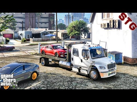 GTA 5 REAL LIFE MOD #709 - LET'S GO TO WORK!!!(GTA 5 REAL LIFE MODS) REPO JOB