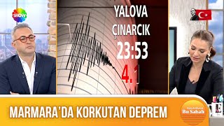 Yalova Çınarcık açıklarında deprem oldu!