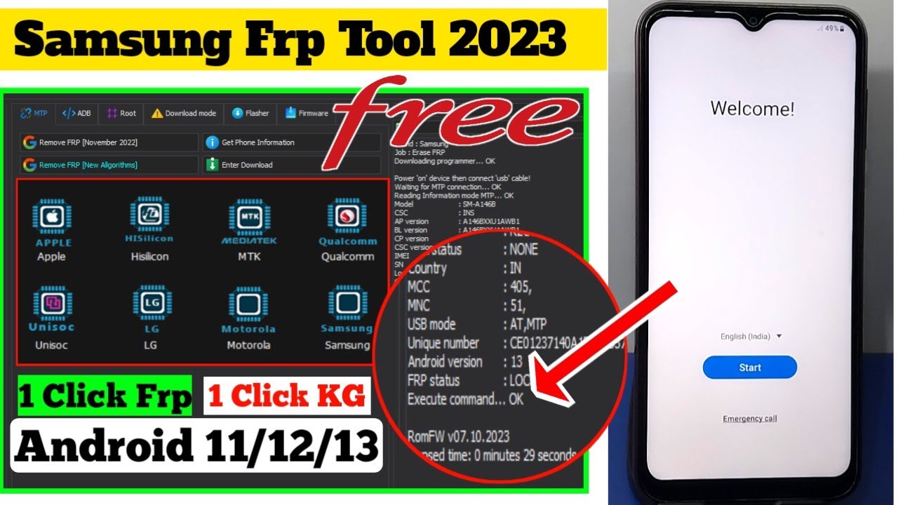 Samsung Frp Unlock Android 13 || New Samsung Frp Tool || Samsung Frp Unlock Android 13 || New Samsung Frp Tool ||