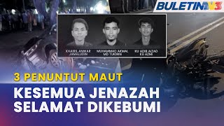 Kemalangan Maut  Tiga Pelajar Uitm Dungun Maut, Motoal Dirempuh Suv