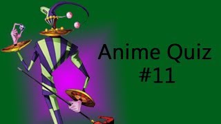 Anime Quiz 11# - Lucky Number 7