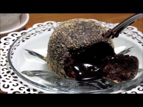 VIDEO : how to: no-bake chocolate molten lava cake. -  ...