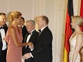 Prince Albert II of Monaco and Princess Charlene at Gala Dinner in Berlin