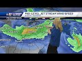 WATCH: Sunshine and a Pleasant Breeze Tuesday, Passing Shower Chance for Wednesday