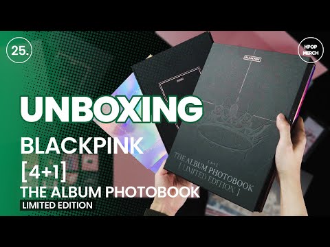 UNBOXING BLACKPINK 4+1 THE ALBUM PHOTOBOOK Limited Edition 블랙핑크 더 앨범 포토북 언박싱