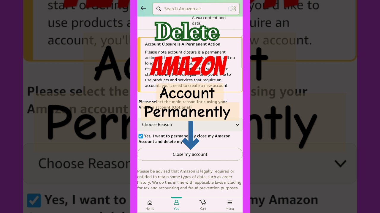 How to delete Amazon account permanently? #shortsfeed How to delete Amazon account permanently? #shortsfeed