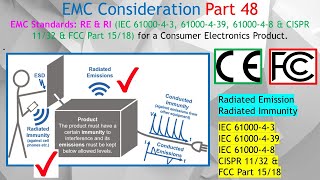 Emc Emc Testing Explained Iecen 61000-4-3, 61000-4-8, Cispr 11 & Fcc Part 15 Compliance.