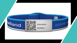 Video: Immunaband bracelet displays your COVID Vaccine status - Hugo Talks