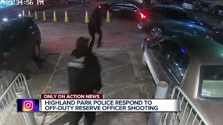 Highland Park police respond to off-duty reserve officer shooting