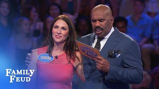 Serena and Tao take on Fast Money! | Family Feud Serena and Tao take on Fast Money! | Family Feud