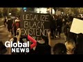 George Floyd protests: Protesters march through Washington, D...