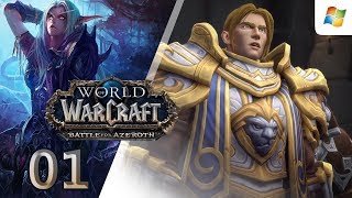 World of Warcraft: Battle for Azeroth 【PC】 Alliance Night Elf Hunter │ #01