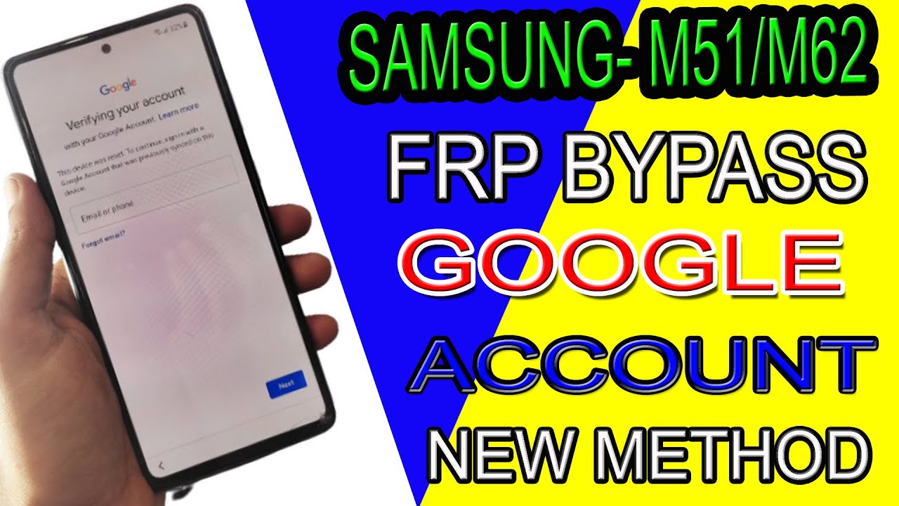 Samsung M51 Frp Bypass।। Samsung M62 Google Account Samsung M51 Frp Bypass।। Samsung M62 Google Account