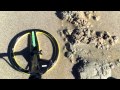 FOUND REAL GOLD CROWN BEACH DETECTING NO JOKE !