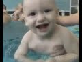 أطفال يسبحون فى الماء بطريقه مذهله.mp4