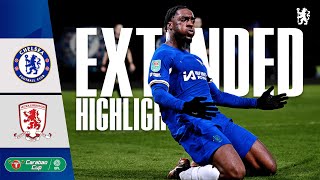 Chelsea 6-1 Middlesbrough | EXTENDED Highlights | Carabao Cup Semi-Final 2nd Leg
