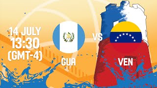 Гватемала до 18 : Венесуэла до 18