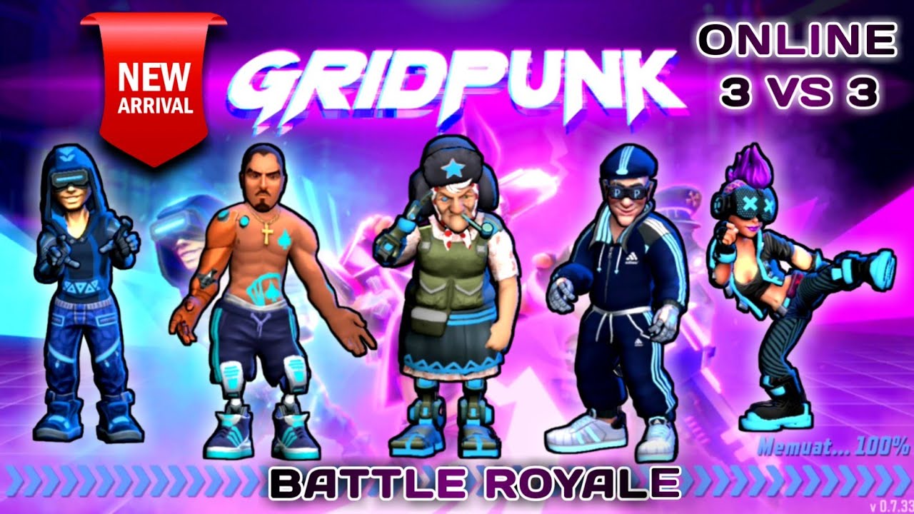 GRIDPUNK – MOBA BATTLE ROYALE MOD-APK Game Android GRIDPUNK – MOBA BATTLE ROYALE MOD-APK Game Android