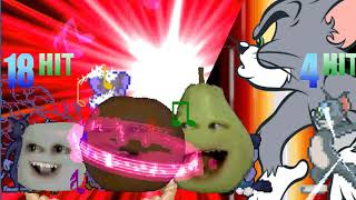 Mugen Battle Pikachu, Old Oshawott, Pichu & Annoying Orange Vs Tom, Jerry, Tom & Jerry