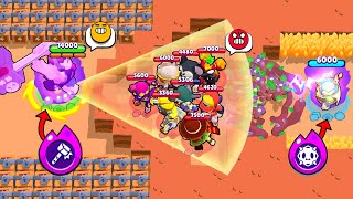 DOUBLE HYPERCHARGE DESTROYED ALL NOOBS!! | Brawl Stars 2024 Funny Moments & Fail