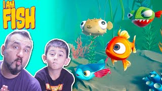 I Am Fish Oynuyoruz Bali̇li̇li̇ Arkadaşlarini Bulacak Mi? I Am Fish 2. Bölüm