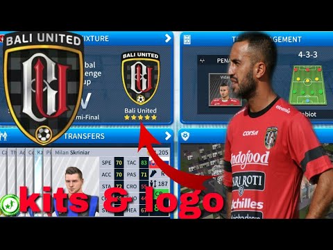 Dream League Soccer 2019 | How To Create Bali United Team Kits & Logo 2019
