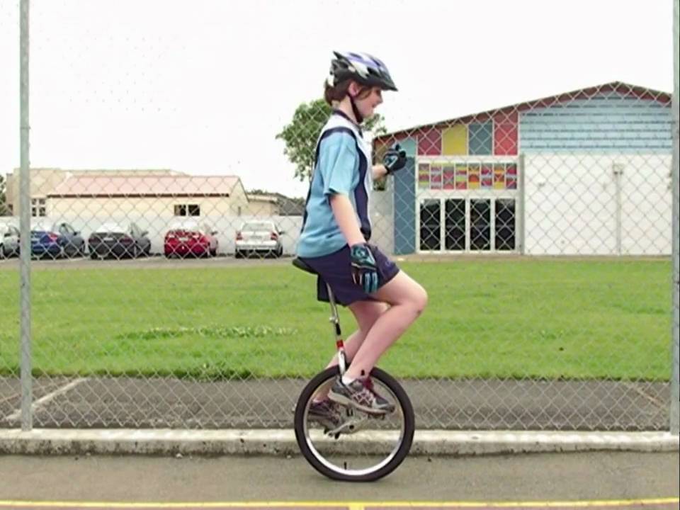 Midget on a unicycle