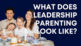 What Leadership Parenting Is About The Pool Story