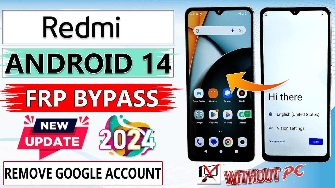 All Redmi Android 14- How To Bypass Google Account (Frp) All Redmi Android 14- How To Bypass Google Account (Frp)