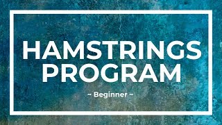 EasyFlexibility - Hamstrings Program (Beginner)