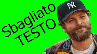 Watch Jovanotti Sbagliato video