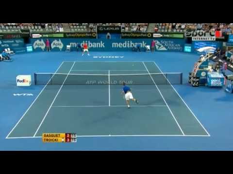 Troicki vs ガスケ ATP Sydney 2011 ハイライト