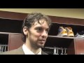 Lakers forward Pau Gasol on 106-92 victory over Utah Jazz