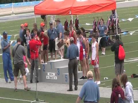 3200m Run 2A Final Awards - IHSA State Boys Track Meet 2011