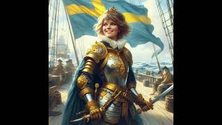 Синее Золото Шведских Знамён!