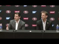 Jed York and Trent Baalke Press Conference on 49ers Coaching Change