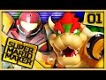 Super Mario Maker Online - Metroid &amp; Bowser! | Part 1
