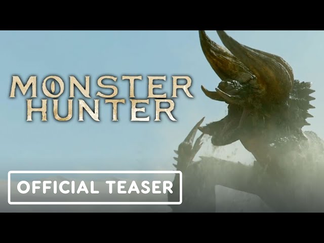 «Monster Hunter» (Охотник на монстров, 2020) — тизер (оригинал)