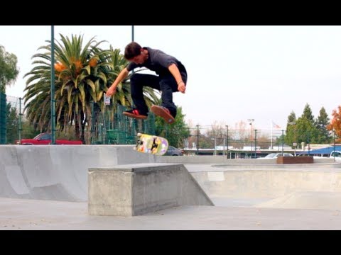 SMITH GRIND DOUBLE KICKFLIP OUT!! Kevin Sandoval