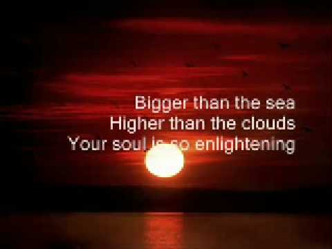Brighter than the sun fairer than the moon your beauty is so...