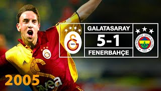 Nostalji Maçlar | Galatasaray 5 - 1 Fenerbahçe (2004-2005 Türkiye Kupası Finali 