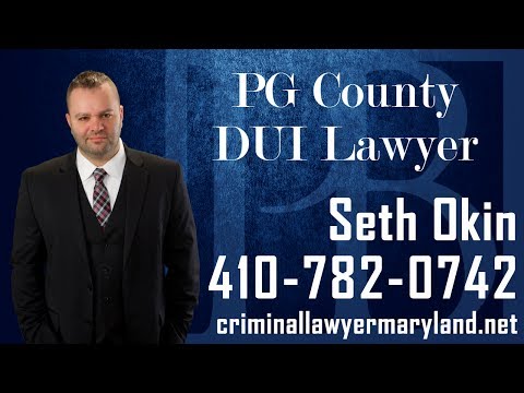 Prince George's County DUI lawyer Seth Okin talks about driving under the influence in Maryland.