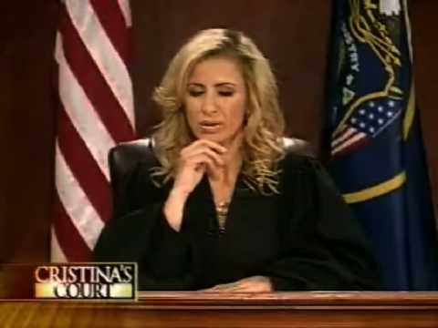 Janice Dickinson in Cristina's Court Pt 1