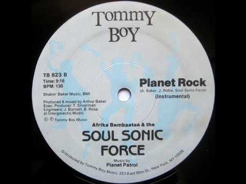 Afrika Bambaataa &amp; The Soul Sonic Force - Planet Rock (Instrumental) (1982)